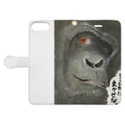 gorilla-projectのごりおくん Book-Style Smartphone Case:Opened (outside)