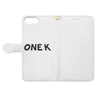 ビジネスライフスタイルのonek Book-Style Smartphone Case:Opened (outside)