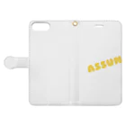 gochisosamaのAssun Book-Style Smartphone Case:Opened (outside)