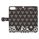 Ast TessellationのTHP-Cat-R1995-Met-34dB Book-Style Smartphone Case:Opened (outside)