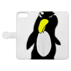 みらいMATEのBIRD TEE Book-Style Smartphone Case:Opened (outside)