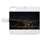 nana05の夜景 Book-Style Smartphone Case:Opened (outside)