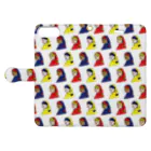 kakulineの名画１：NO BORDER Book-Style Smartphone Case:Opened (outside)