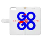 RisingSunRodeoのGOJO Series Book-Style Smartphone Case:Opened (outside)