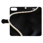 アトリエことらのpearlⅣ Book-Style Smartphone Case:Opened (outside)