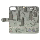 YOSHIKAZ KAWAKAMIのindyくんのお散歩 Book-Style Smartphone Case:Opened (outside)