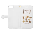 Grace+のBREAD of LIFE Book-Style Smartphone Case:Opened (outside)