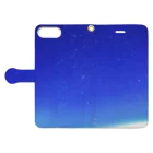 もまphotoの星空ライン Book-Style Smartphone Case:Opened (outside)