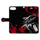 Lunatic Cat-ismのLove and Piece Book-Style Smartphone Case:Opened (outside)