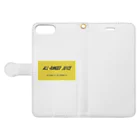 Les survenirs chaisnamiquesのAll-Ranged Juice 2002 ver.-Logo Book-Style Smartphone Case:Opened (outside)