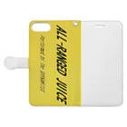 Les survenirs chaisnamiquesのRight90_All-Ranged Juice 2002 ver.-Logo Book-Style Smartphone Case:Opened (outside)