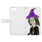 Nakagawa Yの魔法使い（The wizard) Book-Style Smartphone Case:Opened (outside)