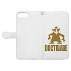 ductbladeのDUCTBLADE 手帳型スマホケースを開いた場合(外側)
