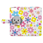 photo-kiokuのタロちゃん２ Book-Style Smartphone Case:Opened (outside)