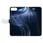 Atelier_ReiyaのMonster  jellyfish Book-Style Smartphone Case:Opened (outside)