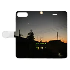 caz_sayouの夕焼け Book-Style Smartphone Case:Opened (outside)