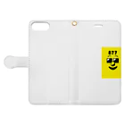 バナナジュース専門店 BananaBoyのBananaBoy Book-Style Smartphone Case:Opened (outside)