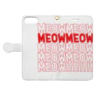 じゅんこママの店のmeow!!! Book-Style Smartphone Case:Opened (outside)