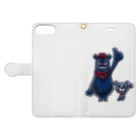 TOUMARTのHITCH BEAR & DAD Book-Style Smartphone Case:Opened (outside)