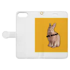 RAVI the rabbitのRAVI the rabbit Book-Style Smartphone Case:Opened (outside)