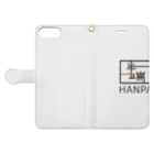 HANPA/半端　オフィシャルロゴグッズのHANPA 半端　オフィシャルロゴアイテム Book-Style Smartphone Case:Opened (outside)