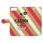 UNIREBORN WORKS ORIGINAL DESGIN SHOPのCome On! Kanma Book-Style Smartphone Case:Opened (outside)