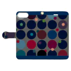 hr. grassのBlue berry Book-Style Smartphone Case:Opened (outside)