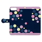 hr. grassのKONPEITO Book-Style Smartphone Case:Opened (outside)