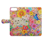 FLOWERTOWERのmuumuu Book-Style Smartphone Case:Opened (outside)