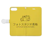 photostudio_omeのフォトスタジオ青梅 Book-Style Smartphone Case:Opened (outside)