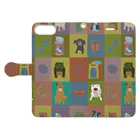 DOG DOG DOGのDOG＆GOODS Book-Style Smartphone Case:Opened (outside)