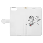 マリィ凛(Marie-Rin)のまめ4 Book-Style Smartphone Case:Opened (outside)