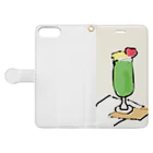 nctのめろんそーだ Book-Style Smartphone Case:Opened (outside)