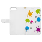 ForPawsのPawPainting Book-Style Smartphone Case:Opened (outside)