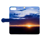 orange_honeyの夕焼け5 Book-Style Smartphone Case:Opened (outside)