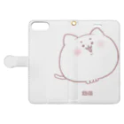 エナガのねこの幼体 Book-Style Smartphone Case:Opened (outside)