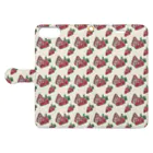 Kazuki Shibataの苺 イチゴ Strawberry  Book-Style Smartphone Case:Opened (outside)