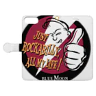 Rockabilly_Mのビリー諸川JUST ROCKABILLY ALL MY LIFE Book-Style Smartphone Case:Opened (outside)