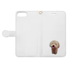 RiaRiaの新着☆愛犬♪Mui Book-Style Smartphone Case:Opened (outside)