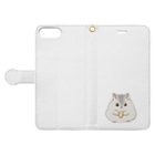 ハムスターちゃんねるの雑貨屋さんのでち手帳型スマホケース2 Book-Style Smartphone Case:Opened (outside)