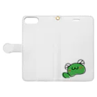 KEROYON_HOUSEのスマホにけろよん Book-Style Smartphone Case:Opened (outside)