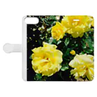 SIKIORIORIのYellow Rose Book-Style Smartphone Case:Opened (outside)
