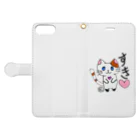 ななせ #321ライバーの三毛猫くん♡ Book-Style Smartphone Case:Opened (outside)