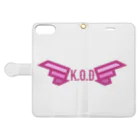 KOD-moのK.O.D Book-Style Smartphone Case:Opened (outside)