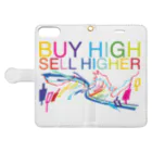 AURA_HYSTERICAのBuy high, sell higher Book-Style Smartphone Case:Opened (outside)