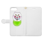 みかのもよねこぽっけ！ Book-Style Smartphone Case:Opened (outside)