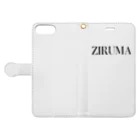 ZIRUMAのZIRUMA 手帳型スマホケースを開いた場合(外側)