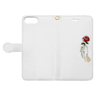 3RoseのRose Book-Style Smartphone Case:Opened (outside)