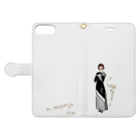 sen no irodoriのMegumi様専用 Book-Style Smartphone Case:Opened (outside)