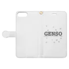 TOKYO SURPRISE SPECIALのGENSO Book-Style Smartphone Case:Opened (outside)